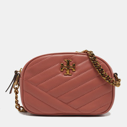 Tory Burch: Розовая сумка через плечо  Kira