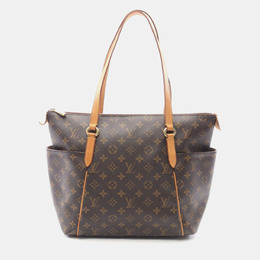 Louis Vuitton: Коричневая сумка-шоппер 