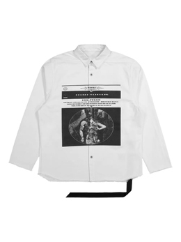 Rick Owens Drkshdw: Куртка-рубашка  Jumbo
