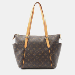 Louis Vuitton: Коричневая сумка-шоппер 