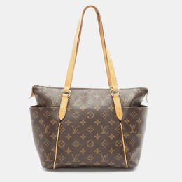 Louis Vuitton: Коричневая сумка-шоппер 