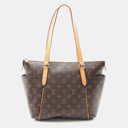 Louis Vuitton: Коричневая сумка-шоппер 