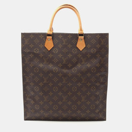 Louis Vuitton: Коричневая сумка-шоппер 