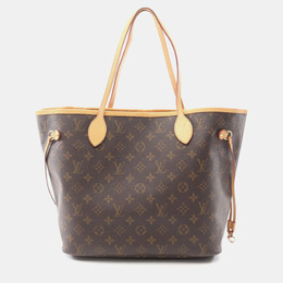 Louis Vuitton: Сумка-шоппер  Neverfull MM