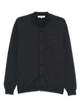 Maison Kitsuné: Синий кардиган 