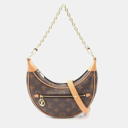 Louis Vuitton: Коричневая сумка 