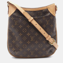 Louis Vuitton: Коричневая сумка 
