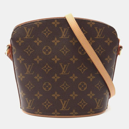Louis Vuitton: Коричневая сумка 