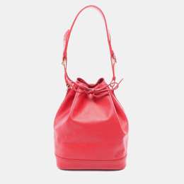 Louis Vuitton: Красная сумка  Épi