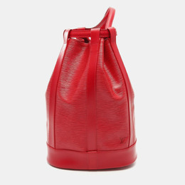 Louis Vuitton: Красная сумка  Épi