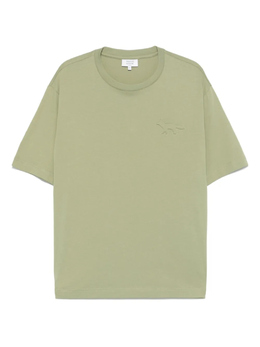 Maison Kitsuné: Зелёная футболка 