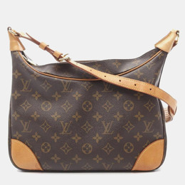 Louis Vuitton: Коричневая сумка 