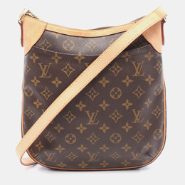 Louis Vuitton: Коричневая сумка 