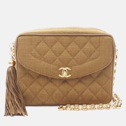 Chanel: Сумка цвета хаки 