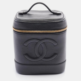 Chanel: Чёрная сумка на руку 