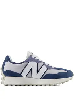 New Balance: Голубые кроссовки  327