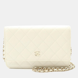 Chanel: Белый кошелёк 