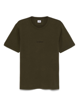 C.P. Company: Зелёная футболка 