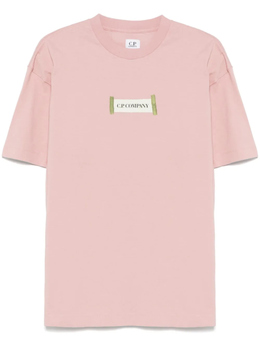 C.P. Company: Розовая футболка 