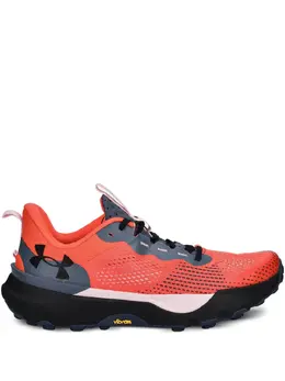 Under Armour: Оранжевые кроссовки 