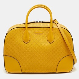 Gucci: Жёлтая сумка 