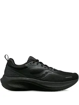 Saucony: Чёрные кроссовки 