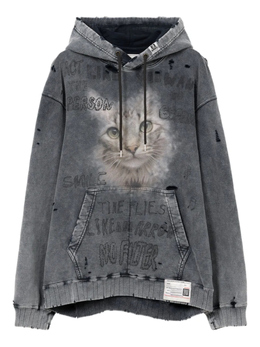 Maison Mihara Yasuhiro: Чёрная толстовка 