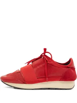 Balenciaga Pre-Owned: Красные кроссовки 