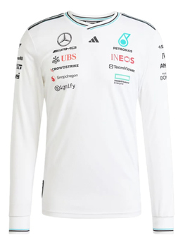 Adidas: Белая футболка  X