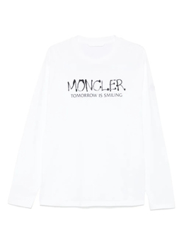 Moncler: Белый свитшот 