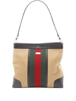 Gucci Pre-Owned: Бежевая сумка 
