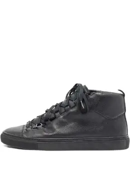 Balenciaga Pre-Owned: Чёрные кроссовки 