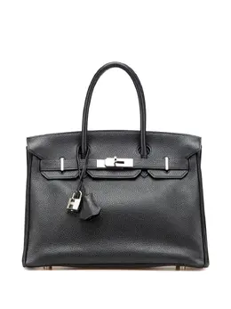 Hermès Pre-Owned: Чёрная сумка 