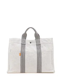 Hermès Pre-Owned: Серая сумка-шоппер 