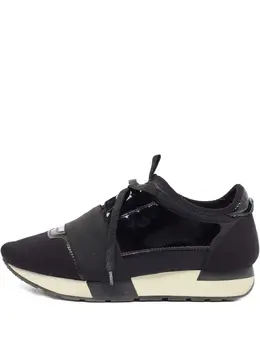 Balenciaga Pre-Owned: Чёрные кроссовки 