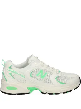 New Balance: Белые кроссовки  530