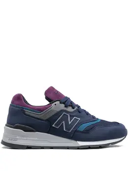 New Balance: Синие кроссовки  997