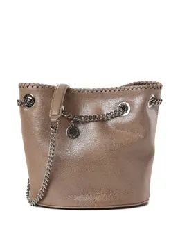 Stella McCartney: Бежевая сумка  Falabella