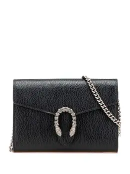 Gucci Pre-Owned: Чёрный кошелёк 