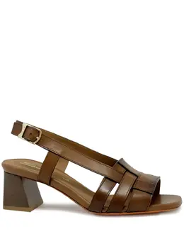 Santoni: Коричневые сандалии 