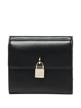 Armani Exchange: Чёрный кошелёк 