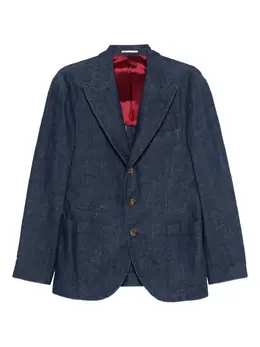 Brunello Cucinelli: Голубые пиджаки 
