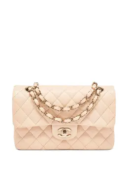 CHANEL Pre-Owned: Бежевая сумка 