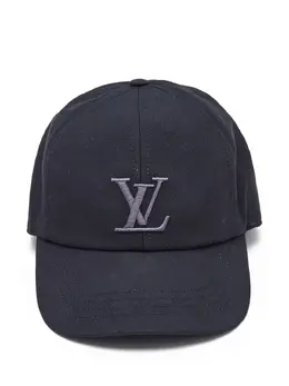 Louis Vuitton Pre-Owned: Чёрная кепка 