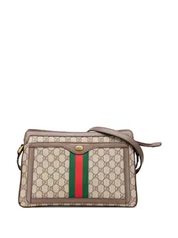 Gucci Pre-Owned: Коричневая сумка через плечо 