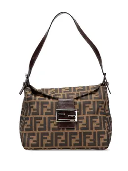 Fendi Pre-Owned: Коричневая сумка 