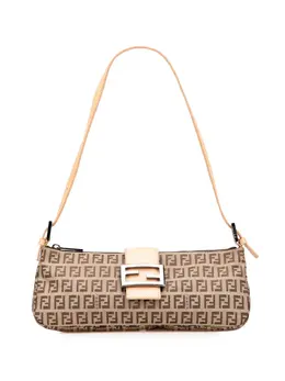 Fendi Pre-Owned: Коричневая сумка 