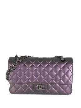 CHANEL Pre-Owned: Фиолетовая сумка 