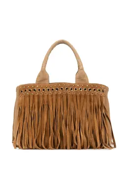 Prada Pre-Owned: Коричневая сумка 