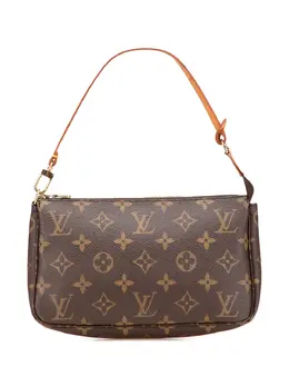 Louis Vuitton Pre-Owned: Коричневая сумка 